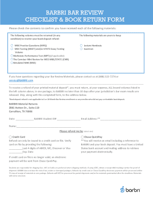 Fillable Online www.barbri.comwp-contentuploadsBARBRI BAR REVIEW ...