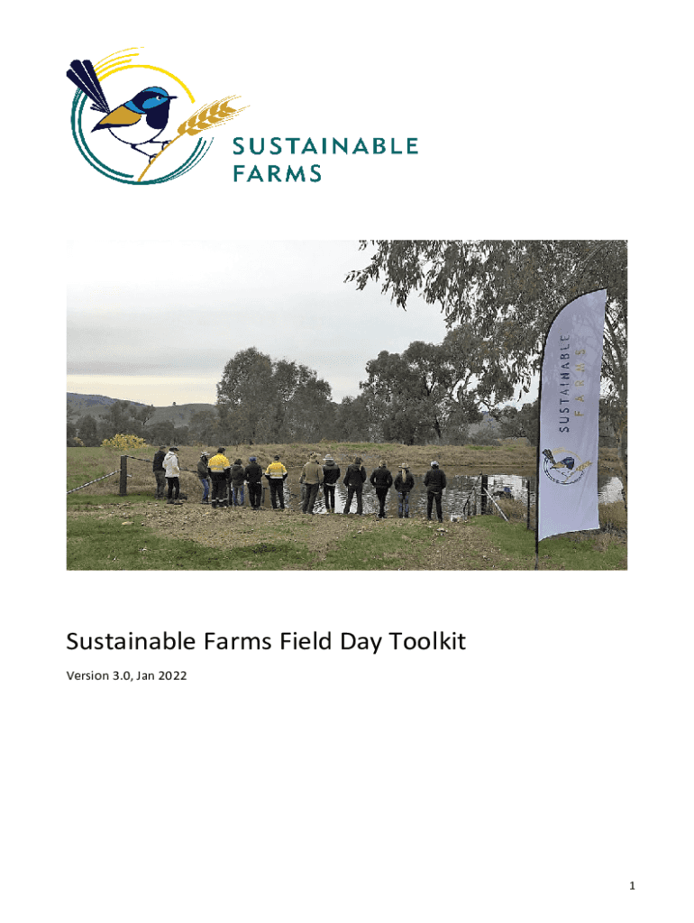 Fillable Online The Farmer Field Day Toolkit SAREThe Farmer Field Day