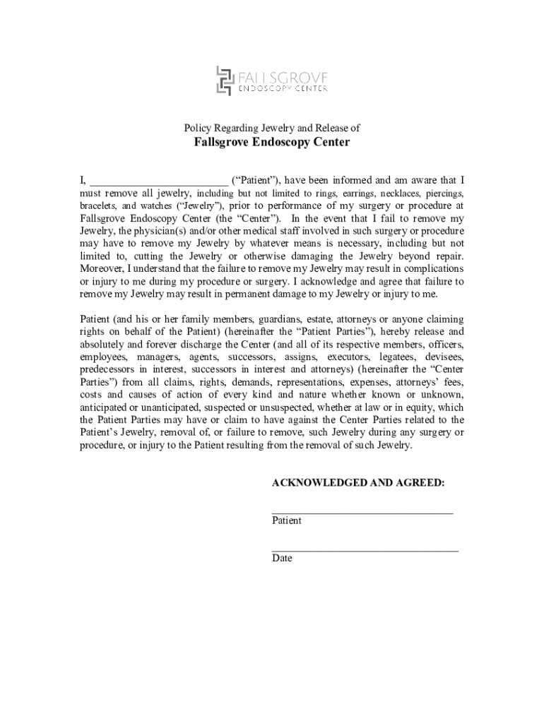 Fillable Online Jewelry in the OR MisInformation Operating