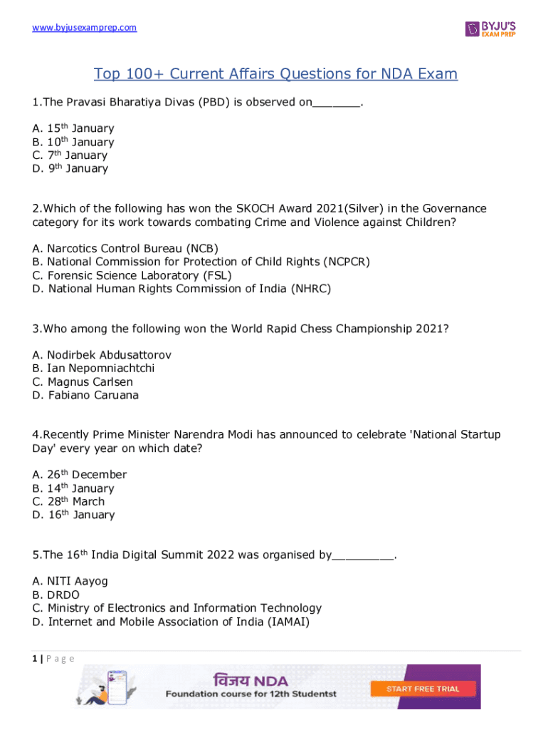 Serene 100 Current Affairs Questions And Answers Scene Nature Serene 100 Current Affairs Questions And Answers Scene Nature