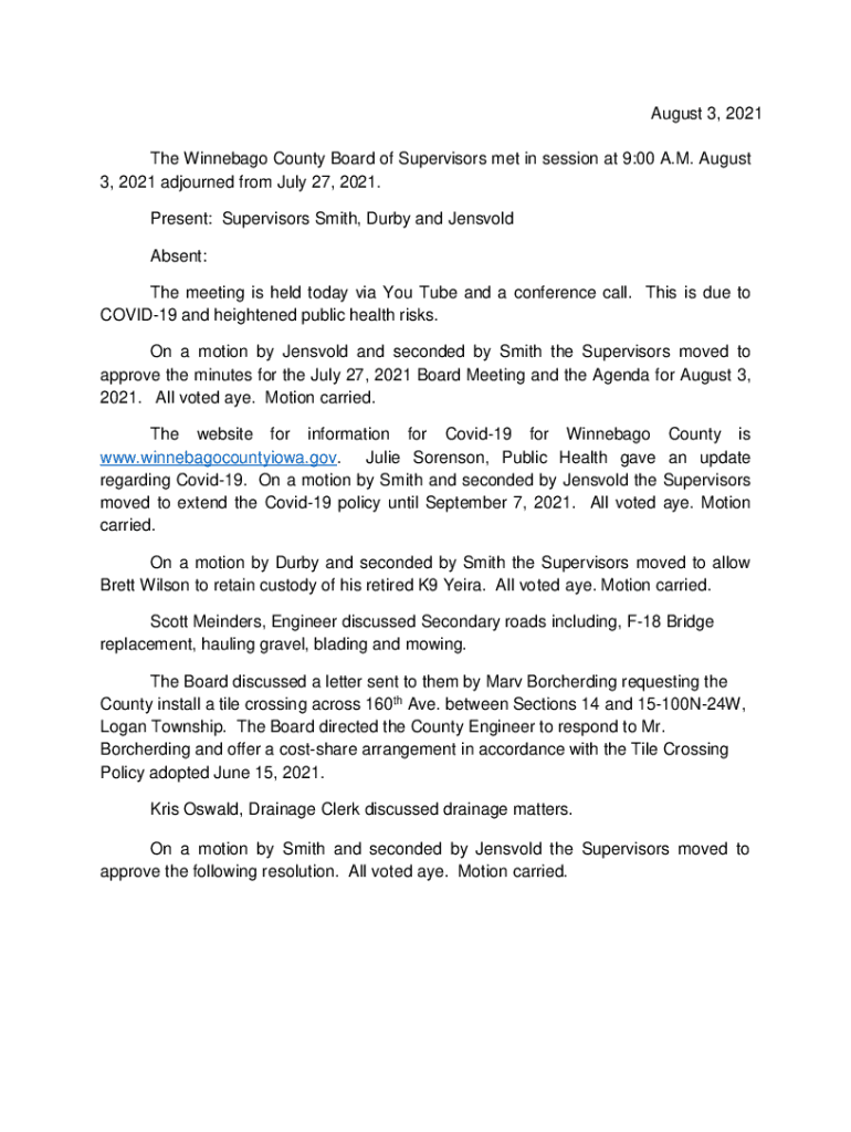 Fillable Online www.winnebagocountyiowa.gov03min21/3/09The Winnebago