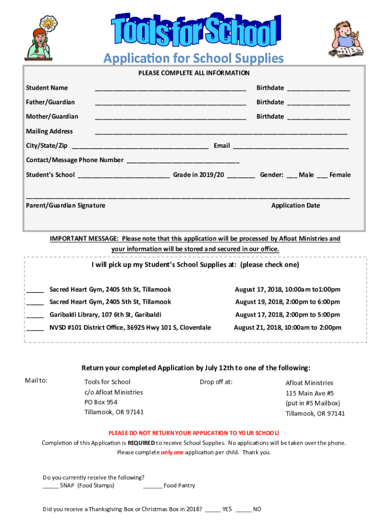 Fillable Online 19+ School Order Form Templates in PDFDOCFree19+ School