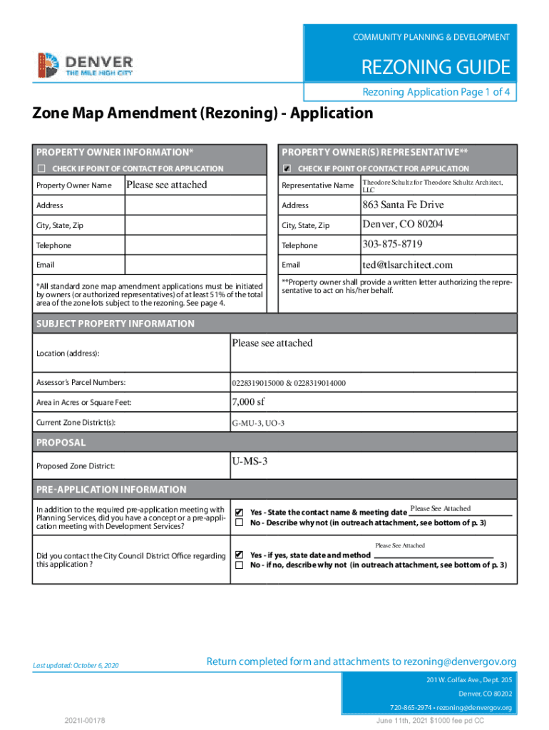 Fillable Online How to Rezone Property What You Need to Know Before