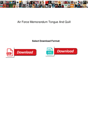 Fillable Online www.airforcewriter.comofficialmemorandumAir Force ...