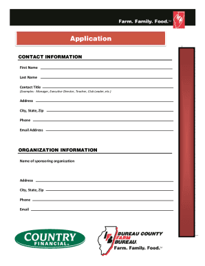 Community Impact Grant Application