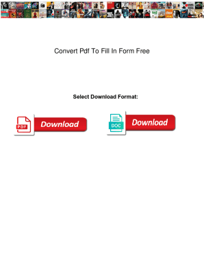 Fillable Online Convert Pdf To Fill In Form Free. Convert Pdf To Fill ...