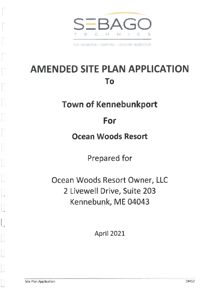 Fillable Online www.kennebunkportme.gov planningboard filesN STATE