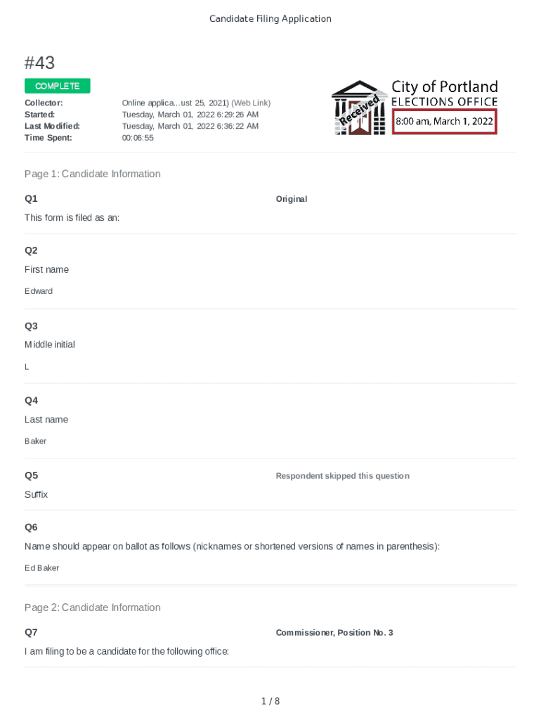 Form preview