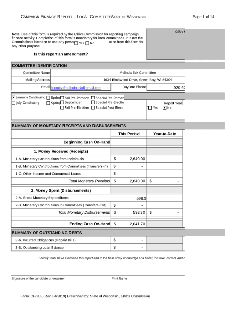 Form preview