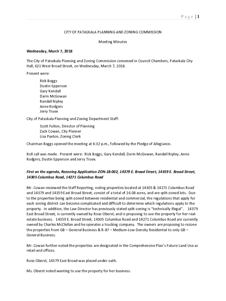 Fillable Online www.cityofpataskalaohio.gov wpcontent uploadsCITY OF