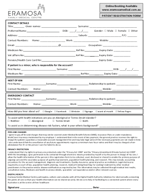 Patient Registration Form