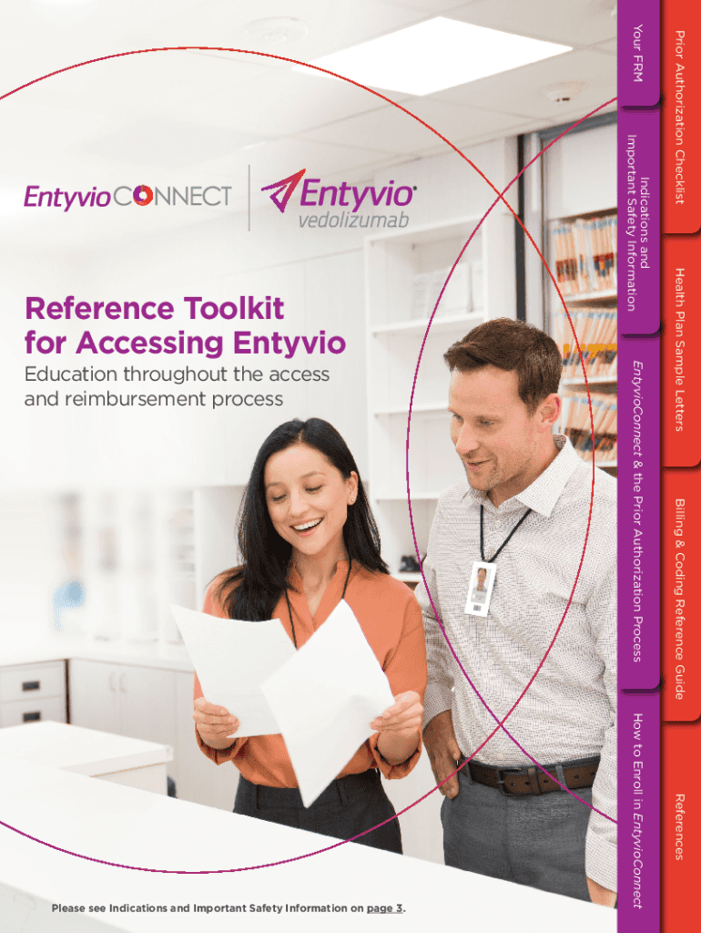 Fillable Online Reference Toolkit For Accessing Entyvio vedolizumab Fillable online reference toolkit for accessing entyvio vedolizumab