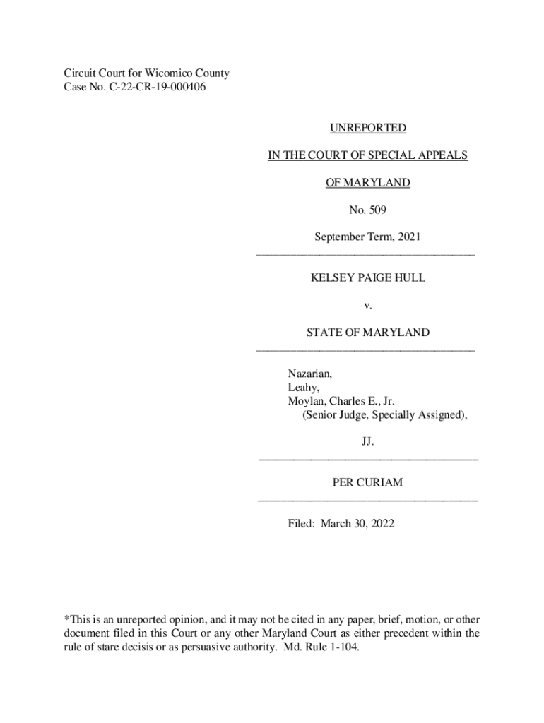 Fillable Online Circuit Court for County Case No. C22CR19