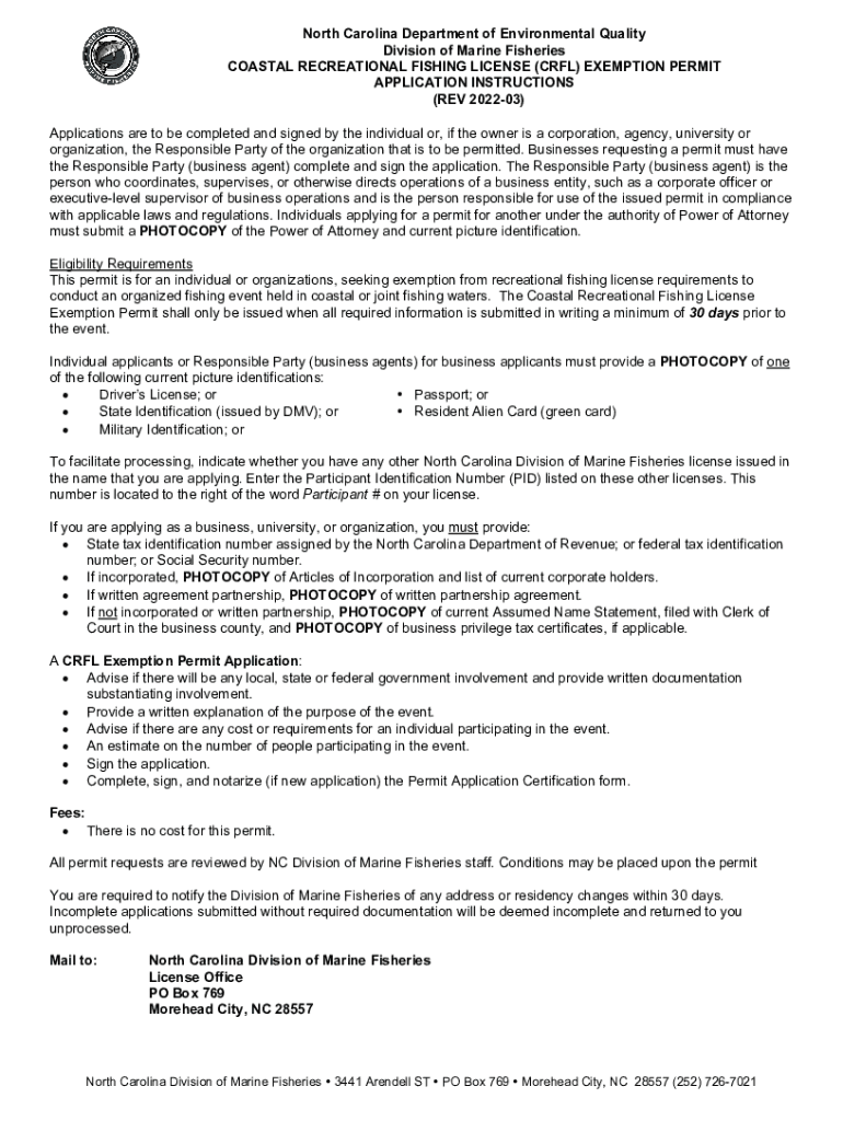 Fillable Online Saltwater Fishing License North Carolina WildlifeSaltwater Fishing License