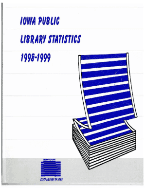 Fillable Online publications iowa IOWA PUBLIC LIBRARY STATISTICS Fax ...