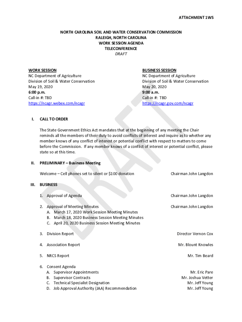 Fillable Online 1 WS NORTH