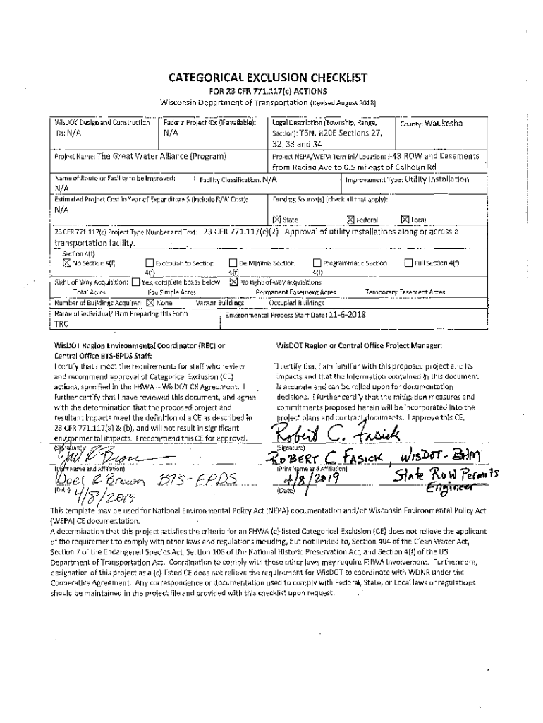 Fillable Online dnr wisconsin wisconsindot.govDocumentsdoing ...