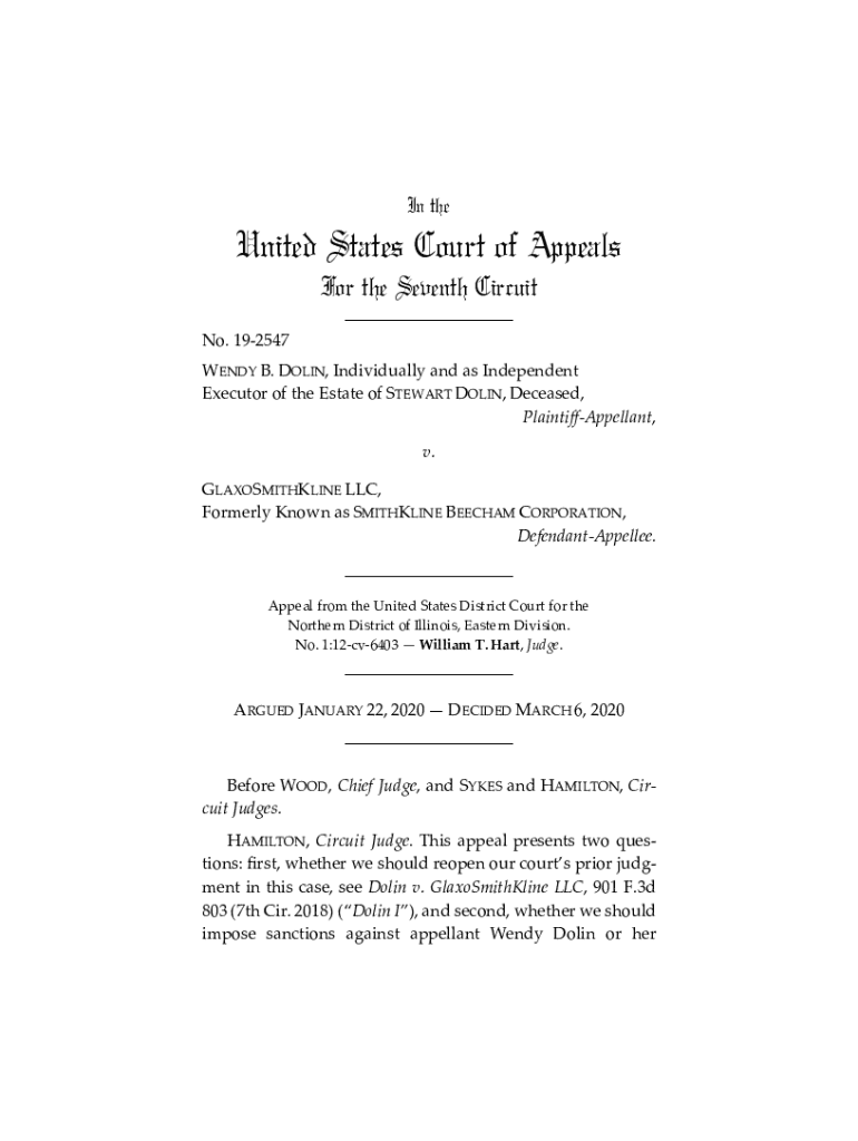 Fillable Online Seventh Circuit United States Court of AppealsPATTERN