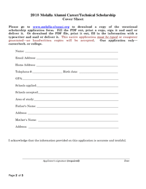 This scholarship is funded from the donations of Alumni of MHS and individuals in the Molalla Community