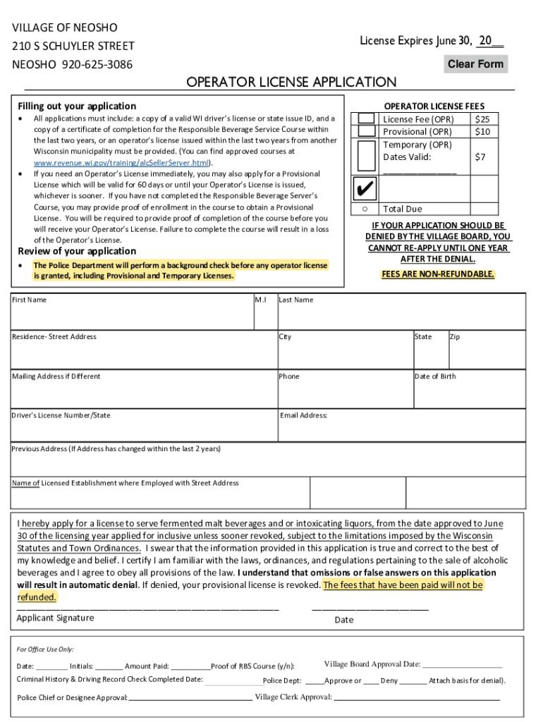 Form preview