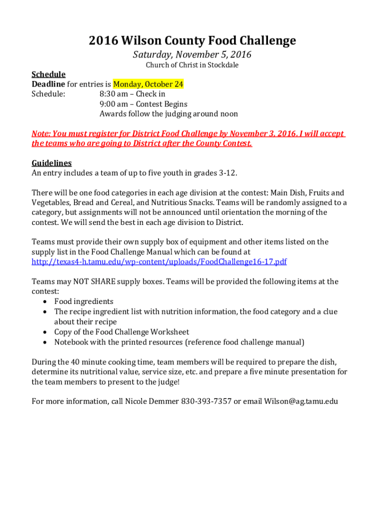 Fillable Online wilson agrilife Texas A&M AgriLife Extension County