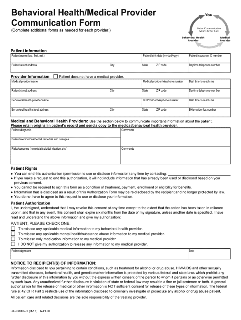 aetna behavioral health member choice form Preview on Page 1