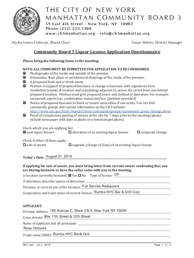 Form preview