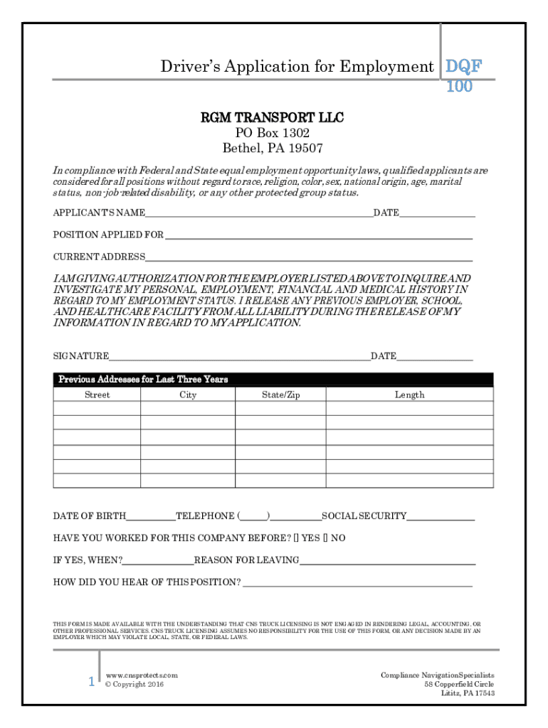 Fillable Online Annual Inquiry And Review Of Driving Record Fax Email