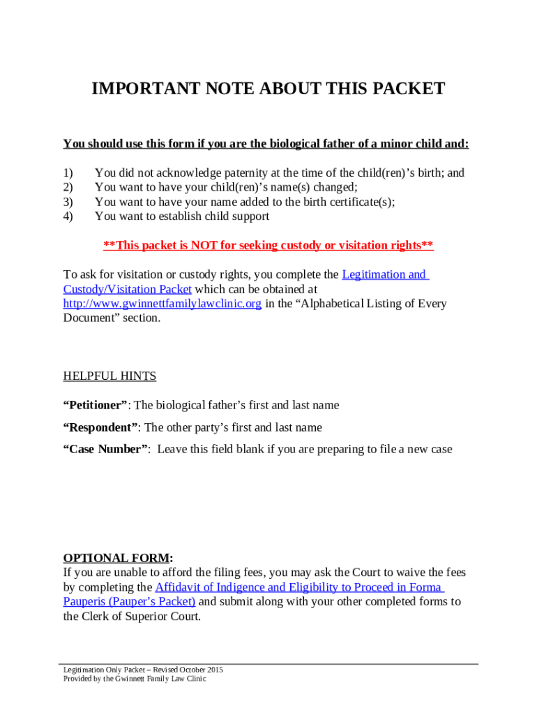 What Rights Does a Father Have If He Is on the Birth Certificate? Doc