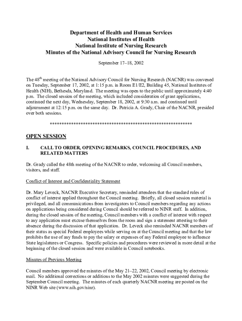 Fillable Online www.nimhd.nih.govdocsadvisorycouncilU.S. Department of