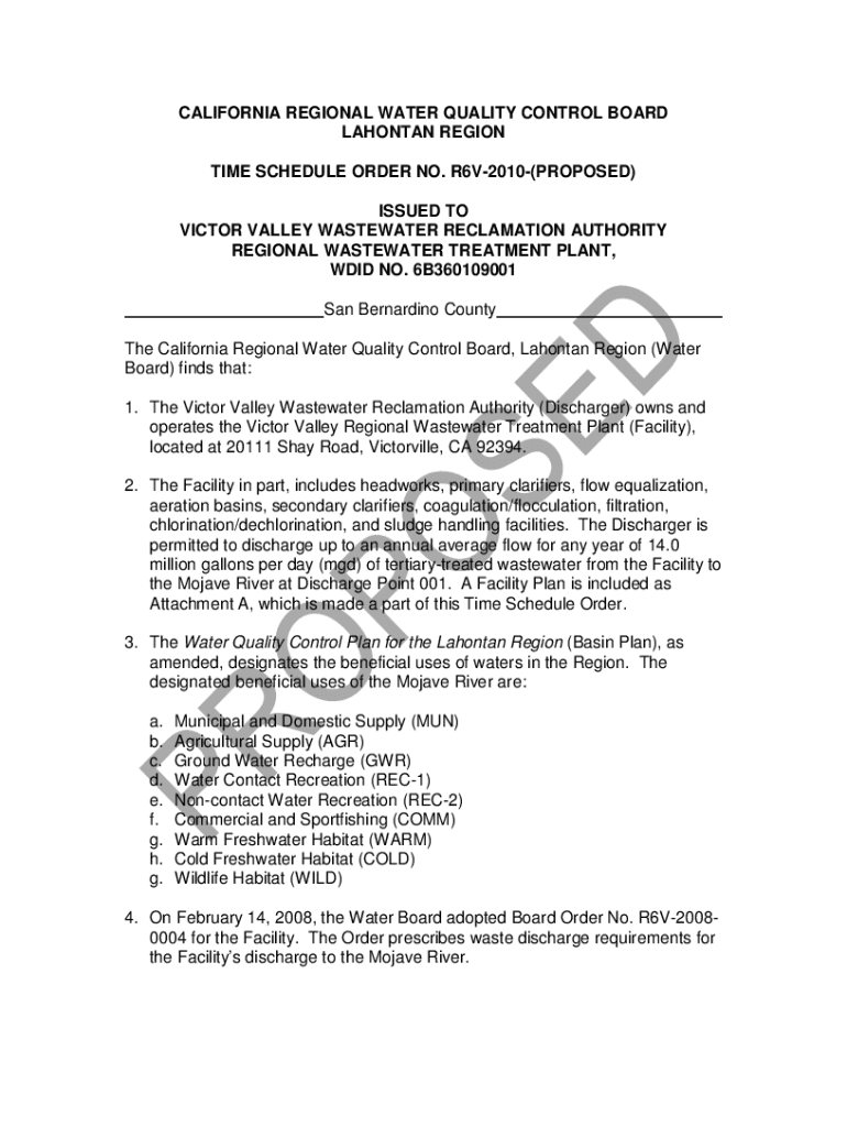 Fillable Online Home PageLahontan Regional Water Quality Control Board