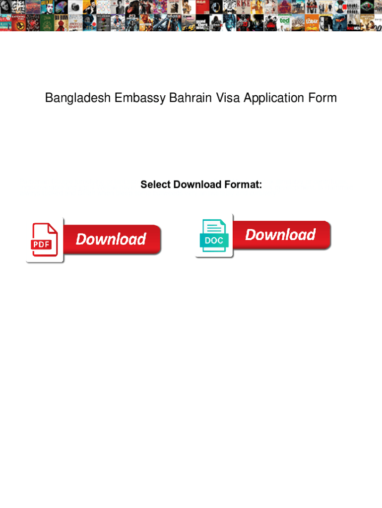 Fillable Online Bangladesh Embassy Bahrain Visa Application Form Bangladesh Embassy Bahrain fillable-online-bangladesh-embassy-bahrain-visa-application-form-bangladesh-embassy-bahrain