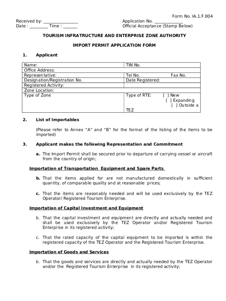 import-permit-extension-application-s-philippines-tieza-gov-doc-template-pdffiller