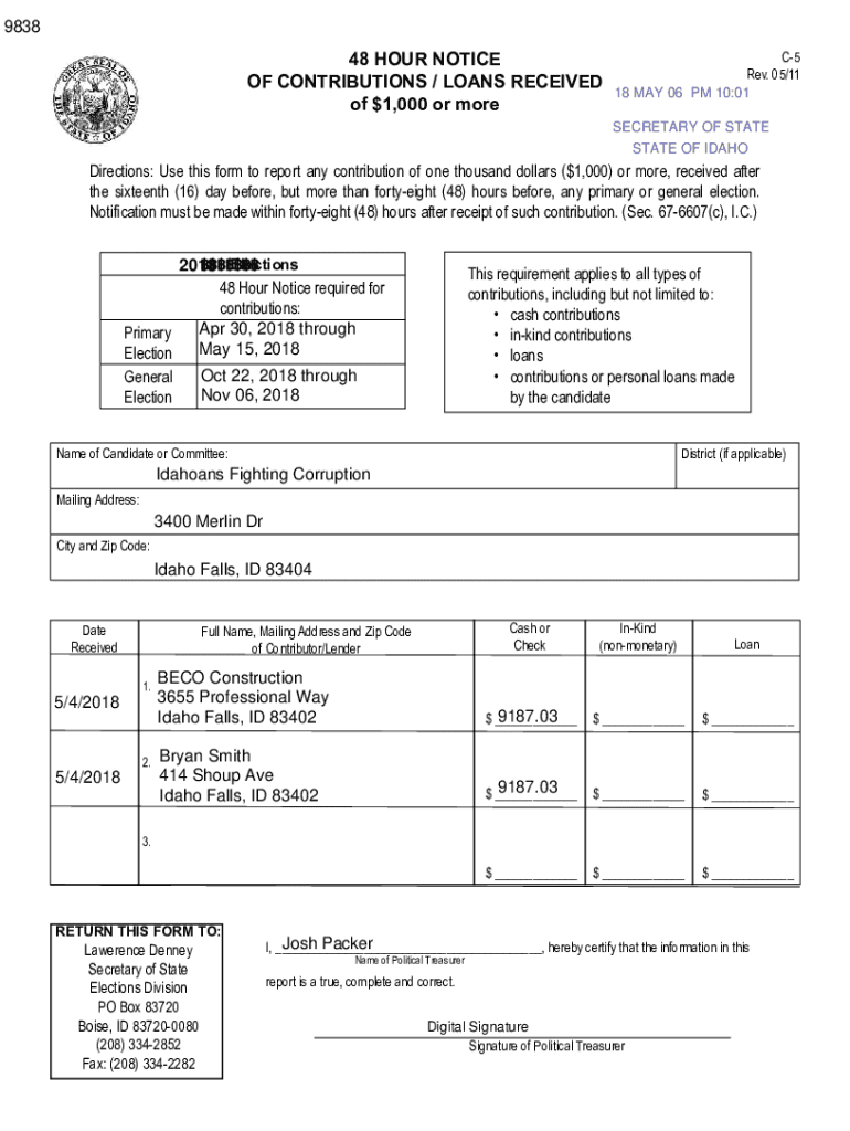 Form preview