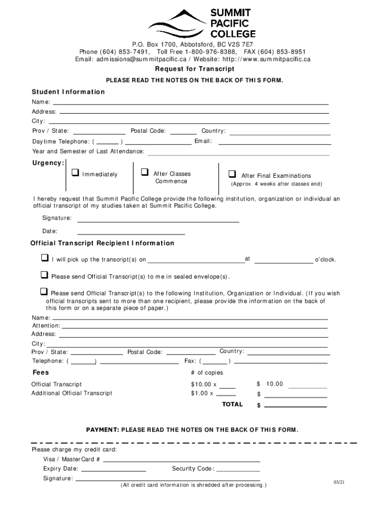 spc transcripts Preview on Page 1