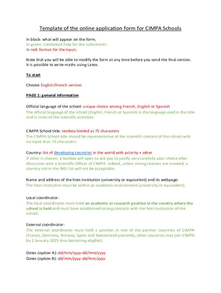 Form preview