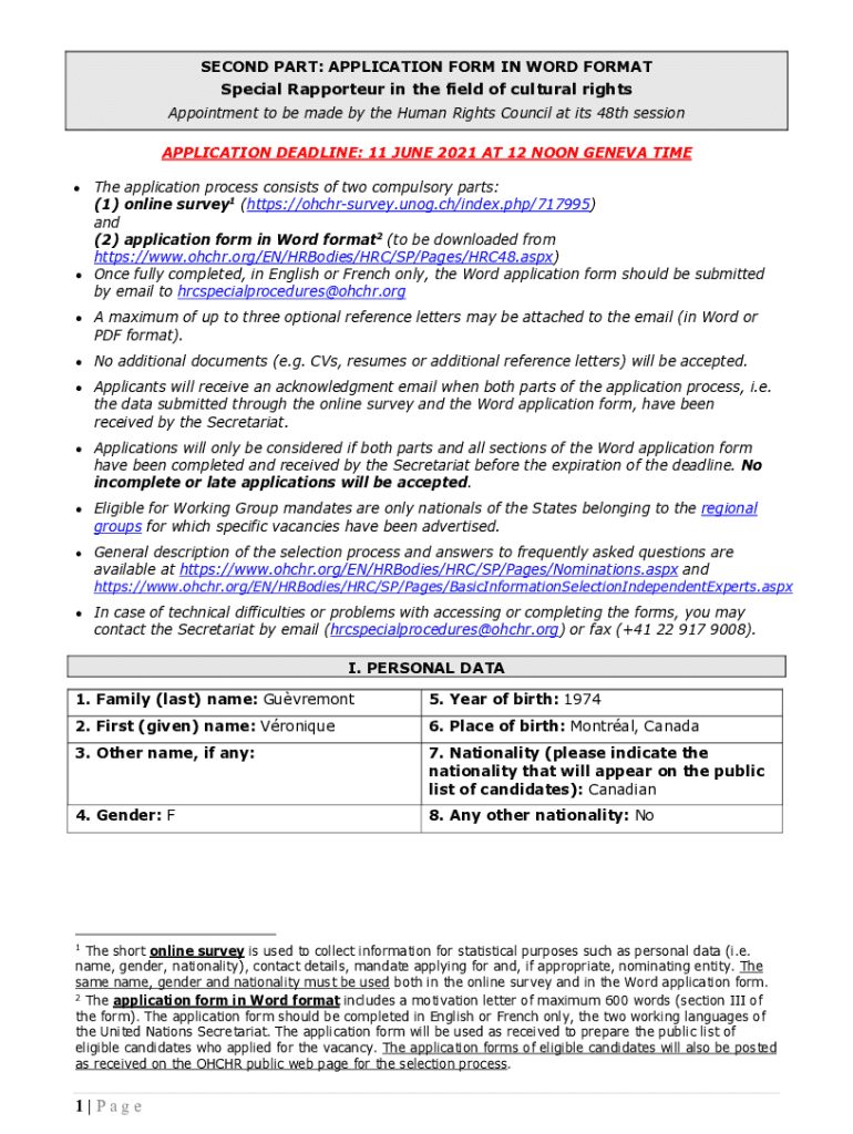 Form preview
