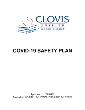 COVID-19 SAFETY PLAN