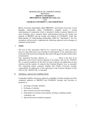 MEMORANDUM OF AGREEMENT CITY OF PROVIDENCE BROWN ... - Brown University