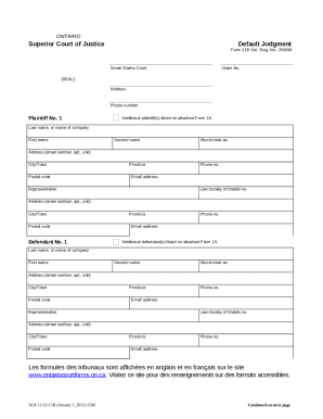 SCR 11.02-11B - Ontario Court Forms