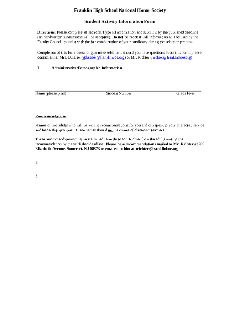 Form preview