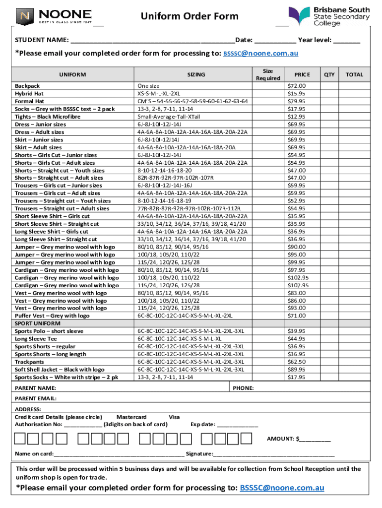 Form preview