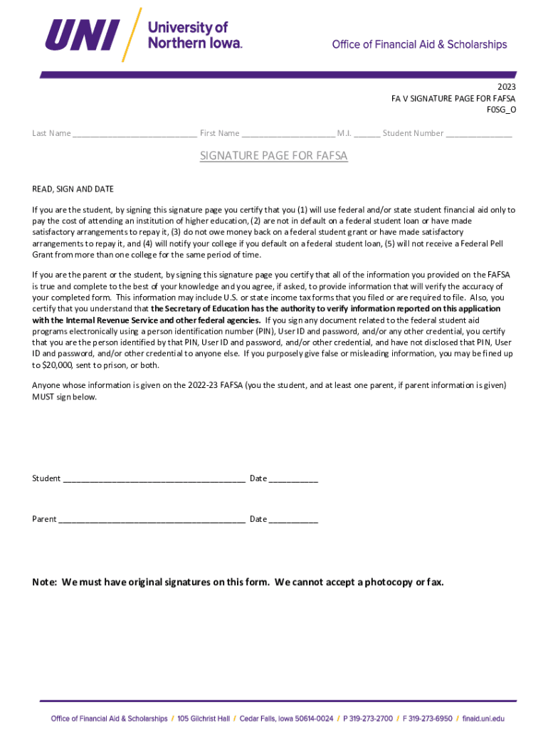 Fillable Online cocodoc.comform104578536-FAFSA-Signature-PageFafsa ...
