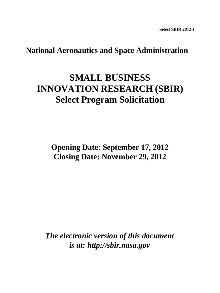 NASA Selects Over 100 Small Business Projects for Space Innovation