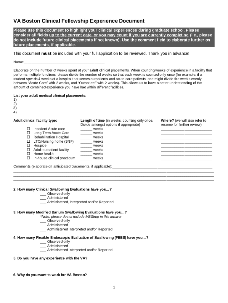 Employment application - Veterans Affairs Preview on Page 1