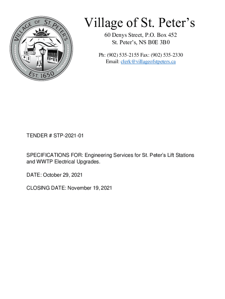 Fillable Online St Peters Village Commission Hours & Reviews 60