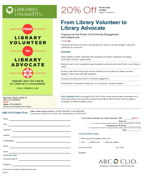Fillable Online ABC-CLIO. ABC-CLIO Fax Email Print - pdfFiller