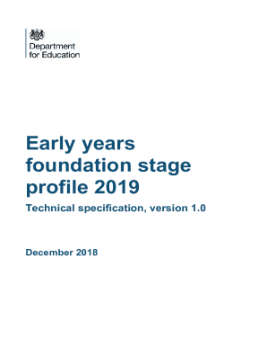 Early years foundation stage - GOV.UK