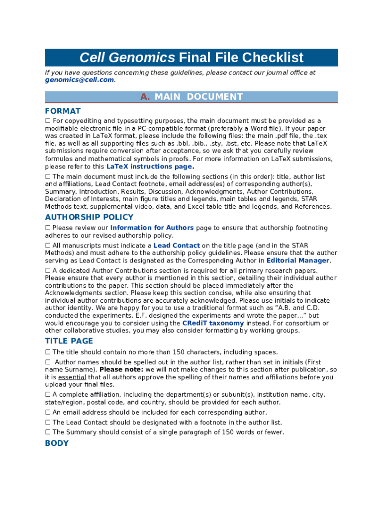 A brief guide to genomics genome gov doc template pdffiller