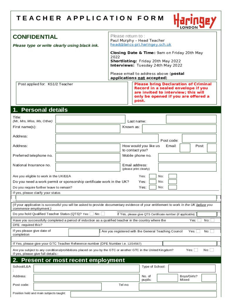 Form preview